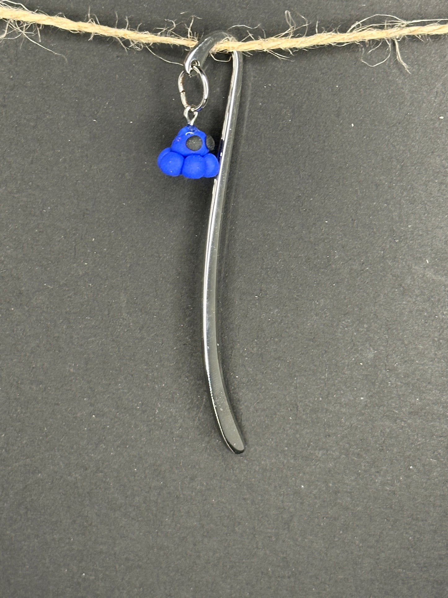 polymer clay mini "mock"topus bookmark